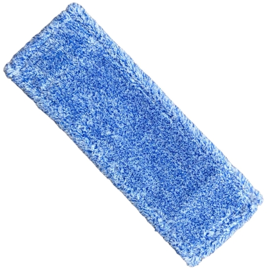 Nakładka na mop DUO 40 cm niebieska microfibra LT418